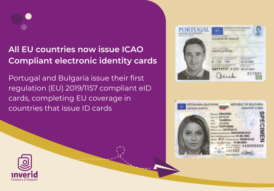 All European countries now issue ICAO compliant identity cards