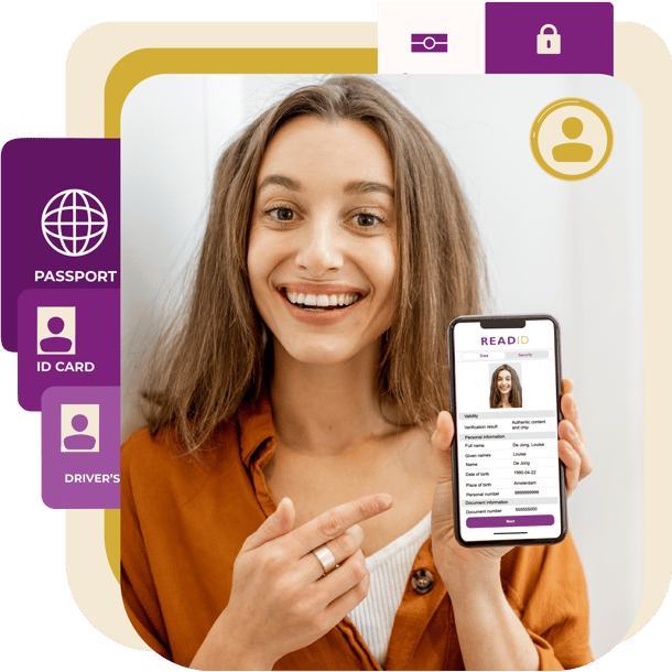 ReadID remote identity verification graphic