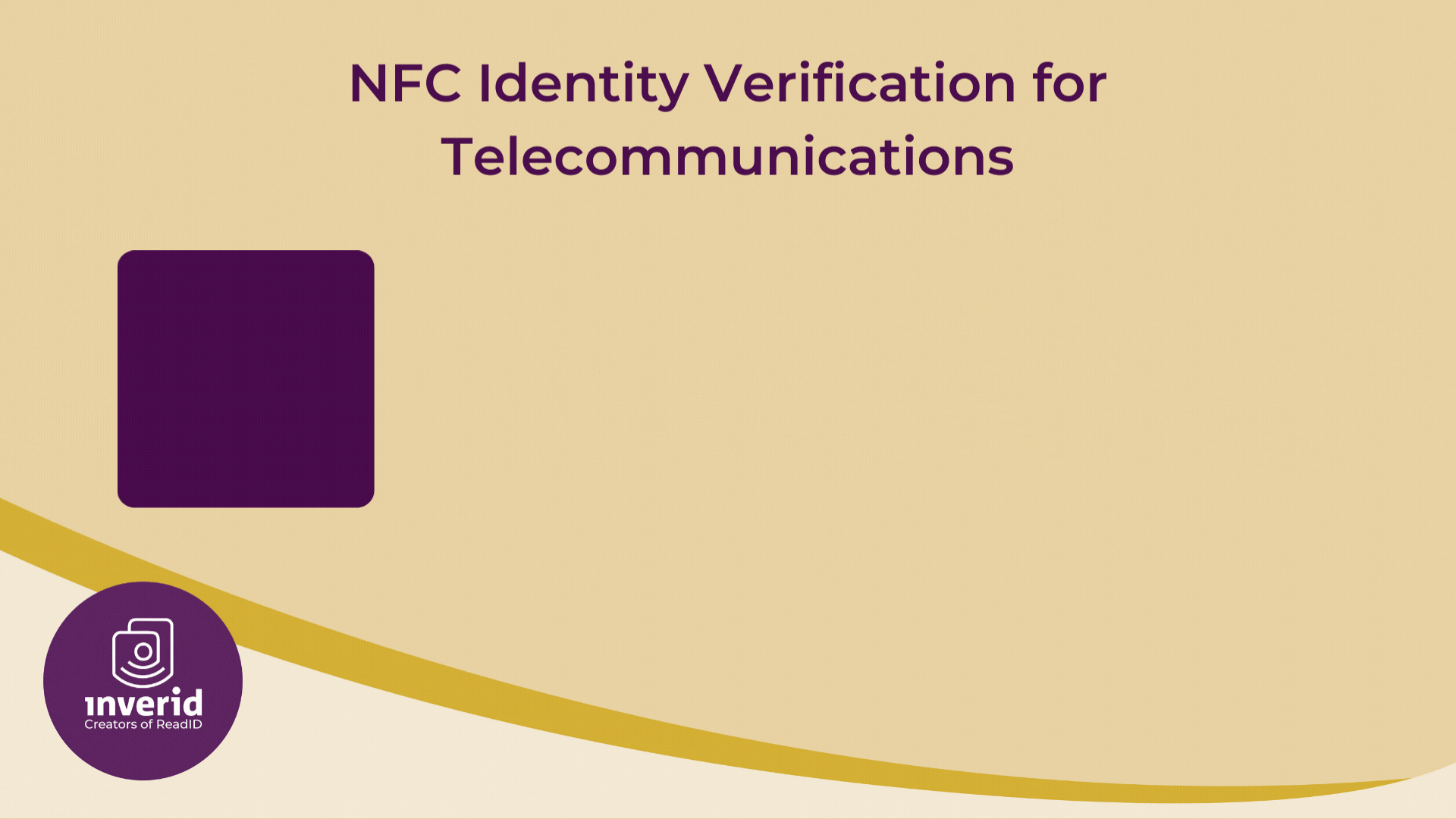 Telecommunications NFC flow